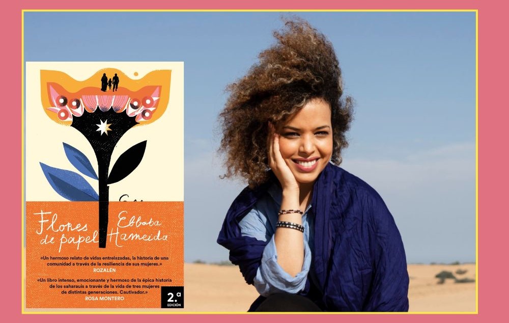 La periodista Ebbaba Hameida presenta en Huesca su libro ‘Flores de papel’
